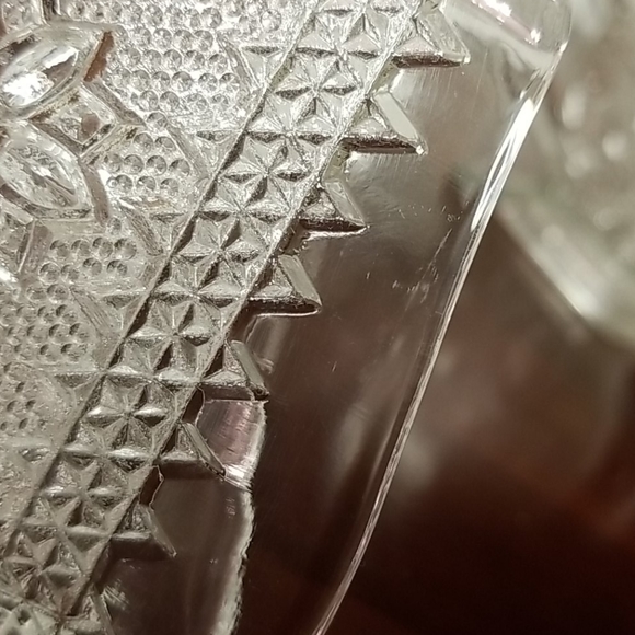 Indiana Glass Sandwich Pattern Creamer & Sugar - Picture 9 of 9